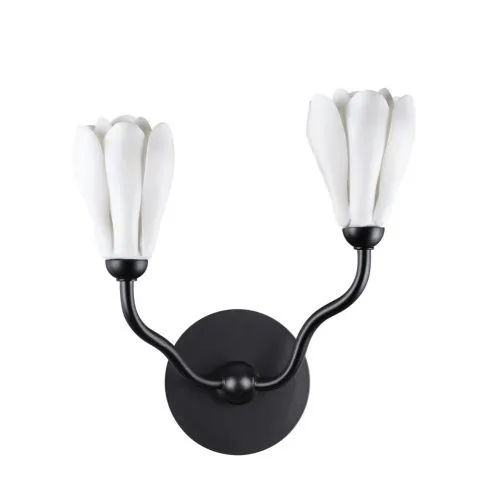 Бра ODEON LIGHT  5090/2W GARDI фарфор/белый 